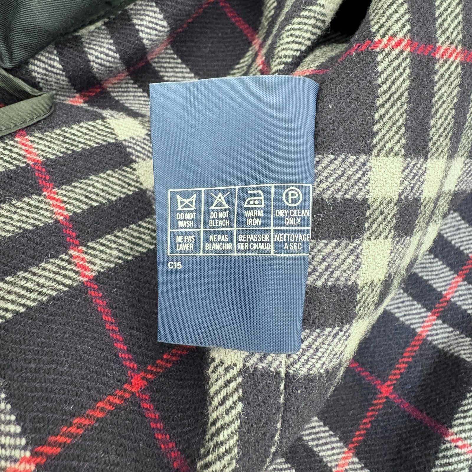 Burberrys バーバリーズ ステンカラーコート ネイビー ウールライナー