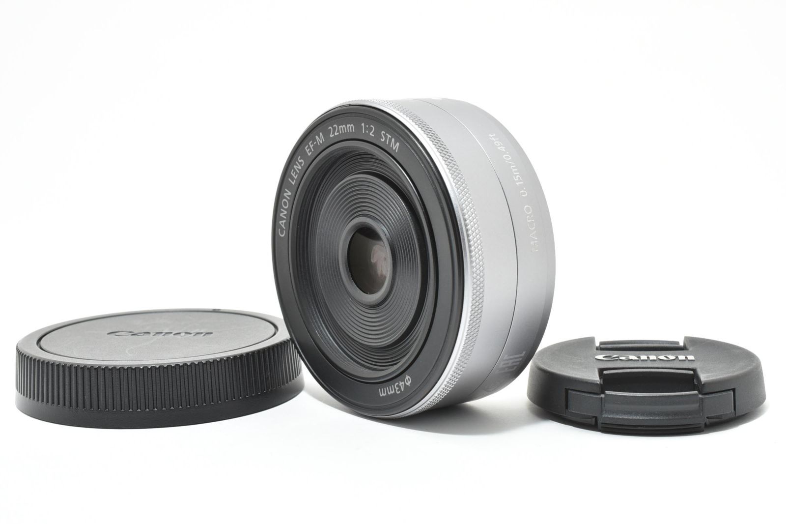 品〕 EF-M 22mm F2 STM シルバー (レンズ)(CANON Mマウント)【276