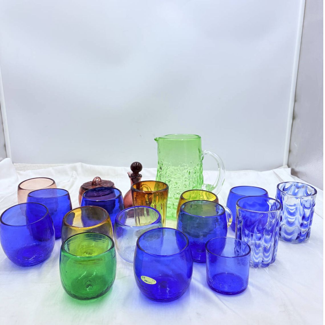 ❗️✨沖縄伝統工芸✨❗️】琉球ガラス大量セット グラス 酒器 