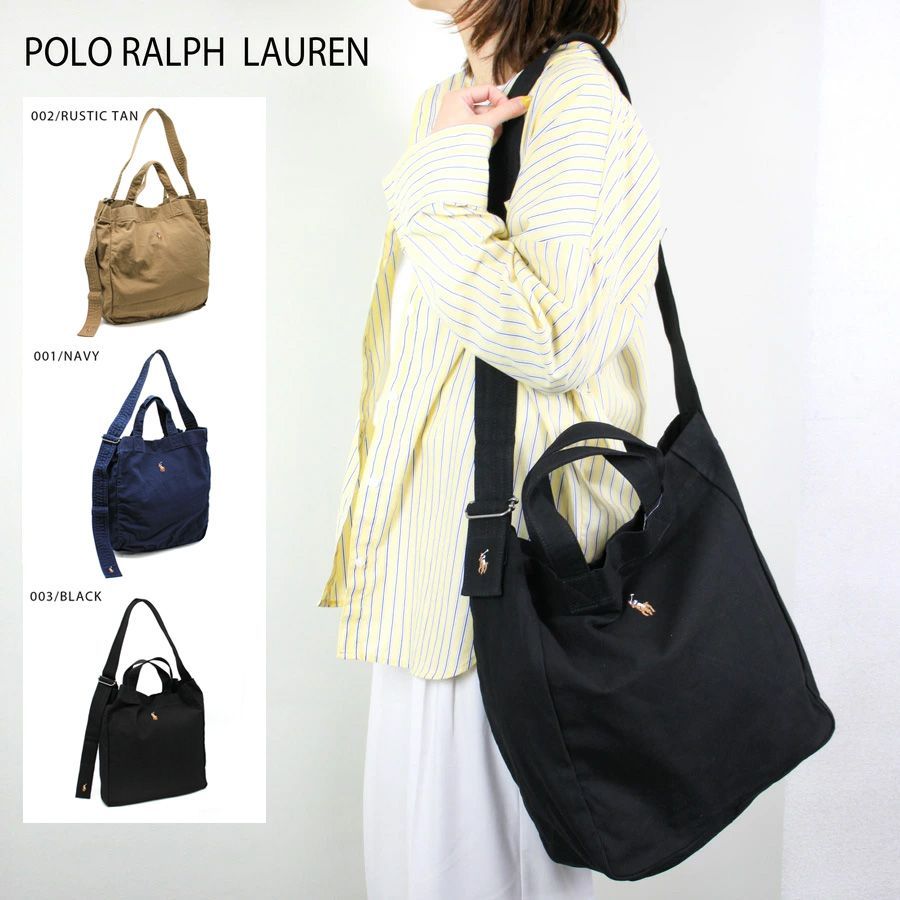 新品商品】POLO RALPH LAUREN (405967606 003 ) トートバッグ