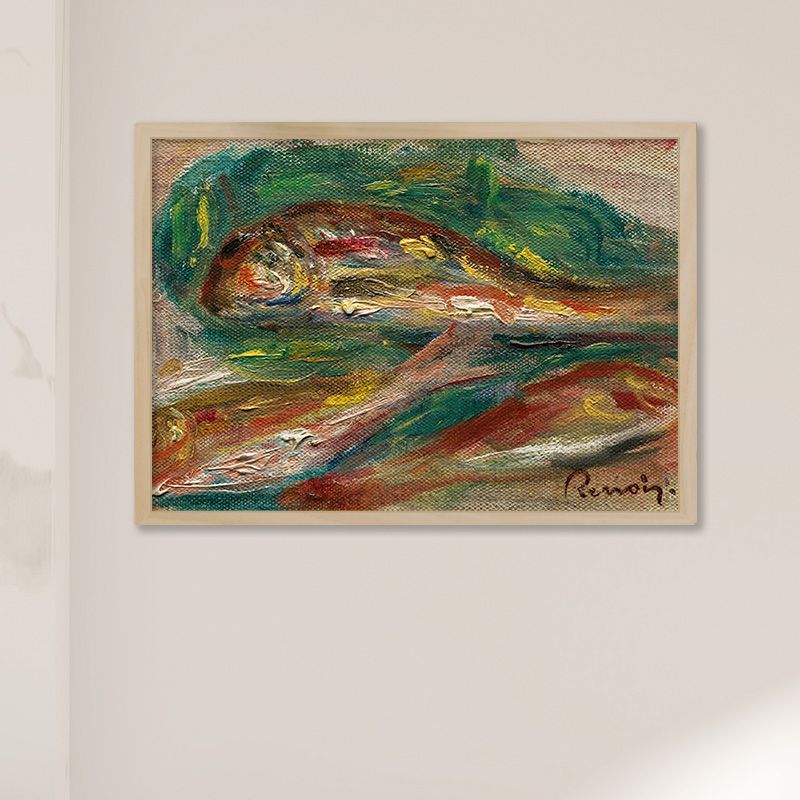 A3サイズ ルノワール ポスター 魚 静物画 ビストロ アートポスター