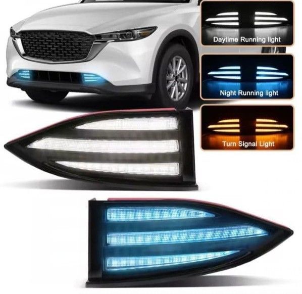3 カラー発光 マツダ CX-5 KF系 後期型 アクセサリー LEDランプLEDデイ