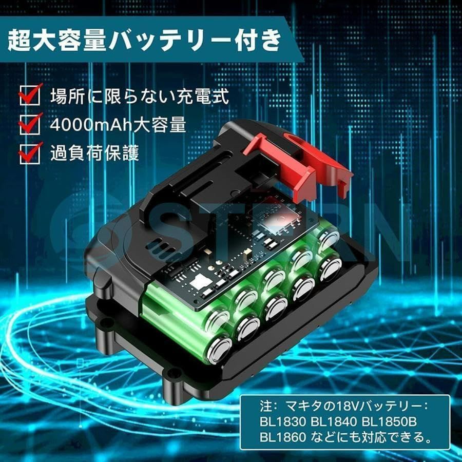 草刈機 コードレス 充電式 24V 2個大容量バッテリー4000mAh搭載 伸縮式 