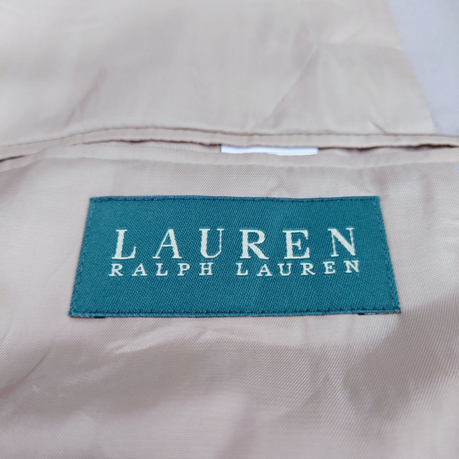 Ralph Lauren ラルフローレン テーラードジャケット XL ベージュ 