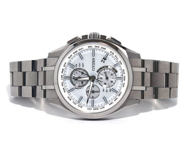 箱保付！極美品！CITIZEN シチズン ATTESA アテッサ AT8040-57A H804 