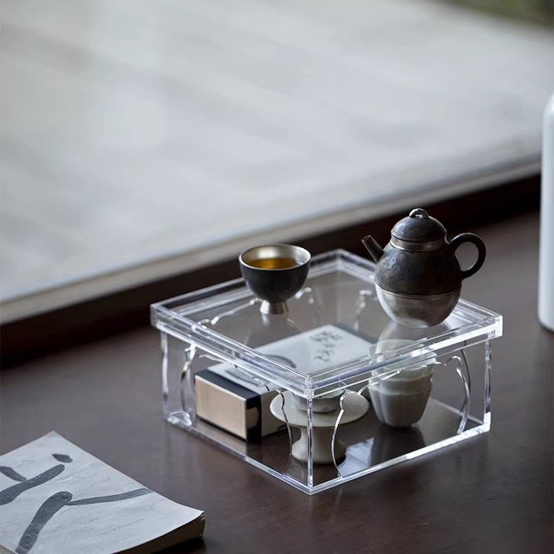 新品未使用 アクリル製 茶盤 茶棚（正方形）CJ373 - メルカリ