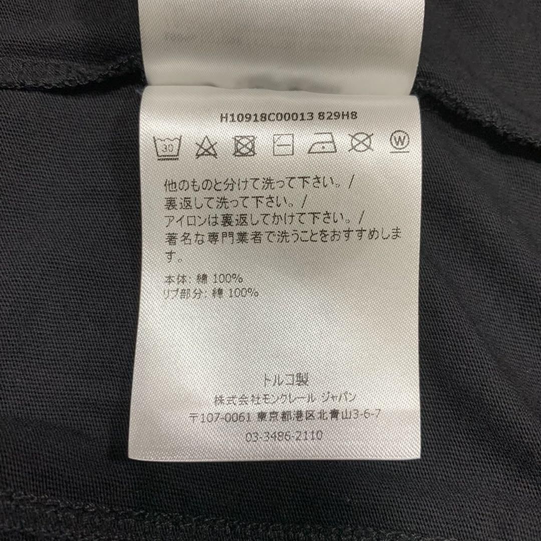 モンクレール バックワッペン Tシャツ サイズM ブラック 5S160 - メルカリ