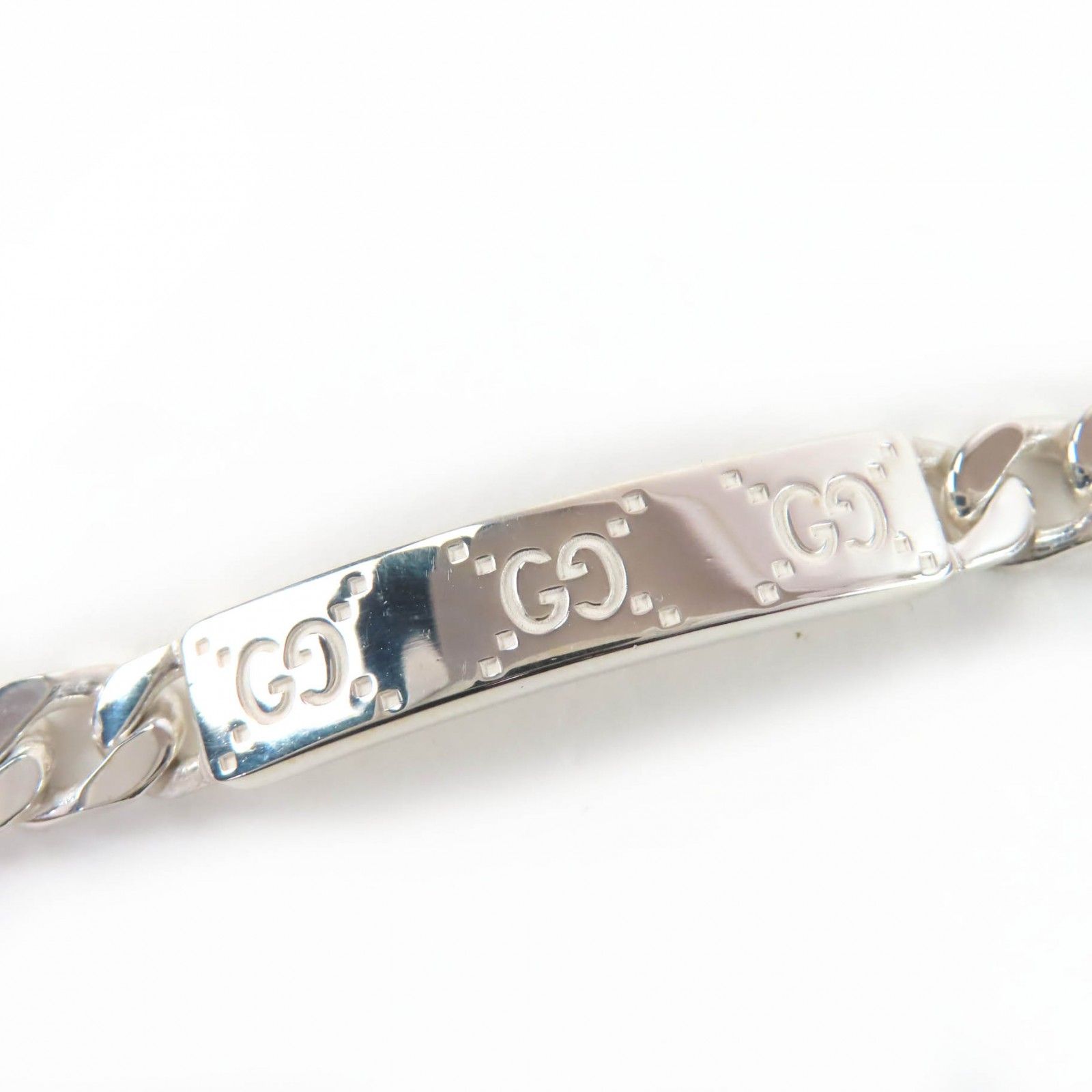 美品☆GUCCI グッチ AG925 シグネチャー GG ブレスレット 美品☆GUCCI グッチ AG925 シグネチャー GG ブレスレット