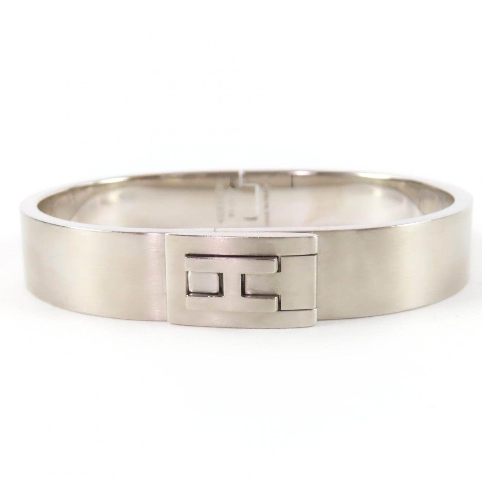 美品☆HERMES エルメス ジェットバングル パラディウムプレー 美品☆HERMES エルメス ジェットバングル パラディウムプレー