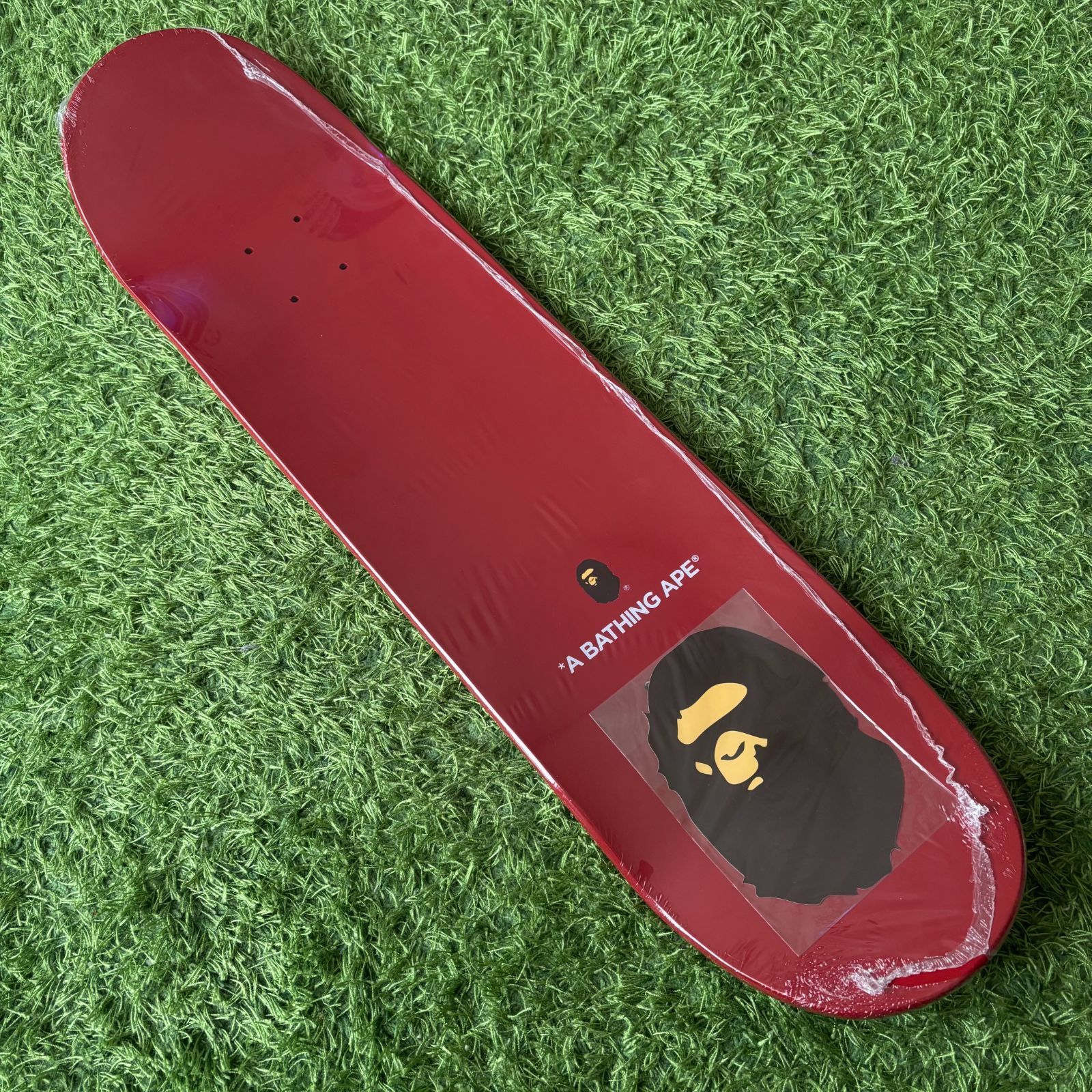フォロー10%OFF】A Bathing Ape Color Camo Skateboard Deck “Red