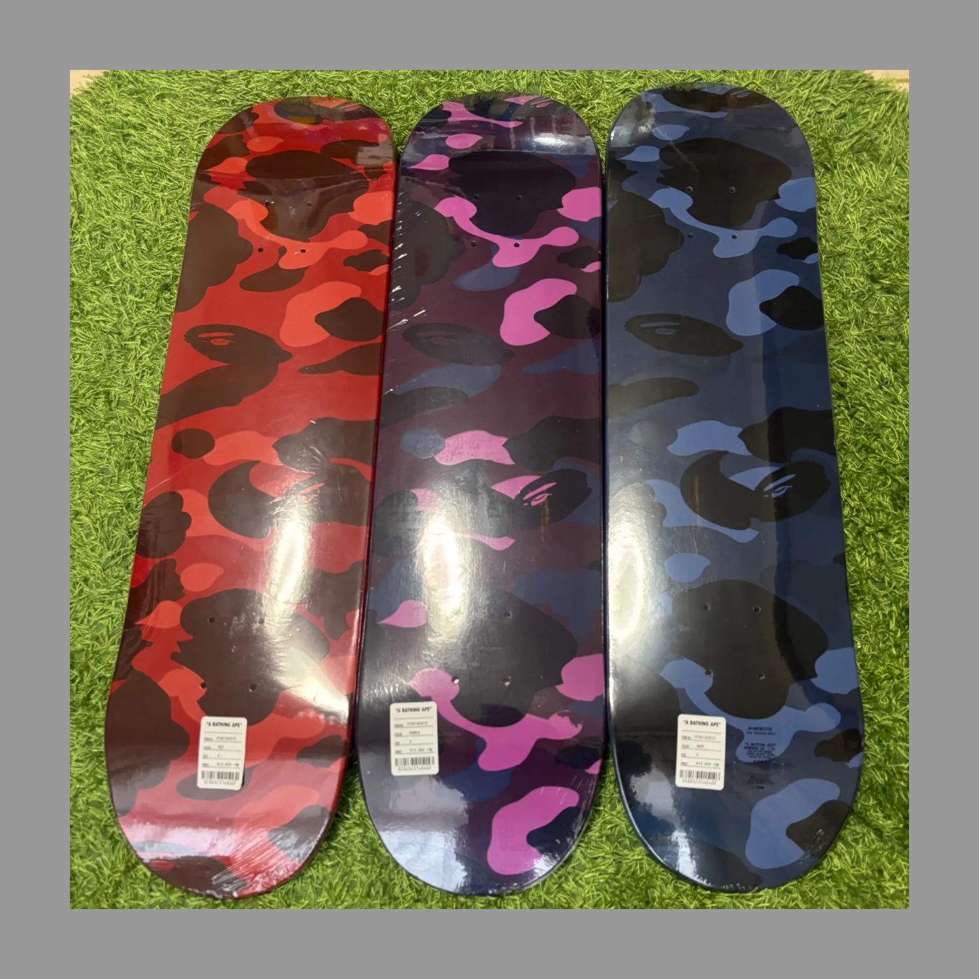 A BATHING APE スケートボードデッキ 多色 【公式通販】