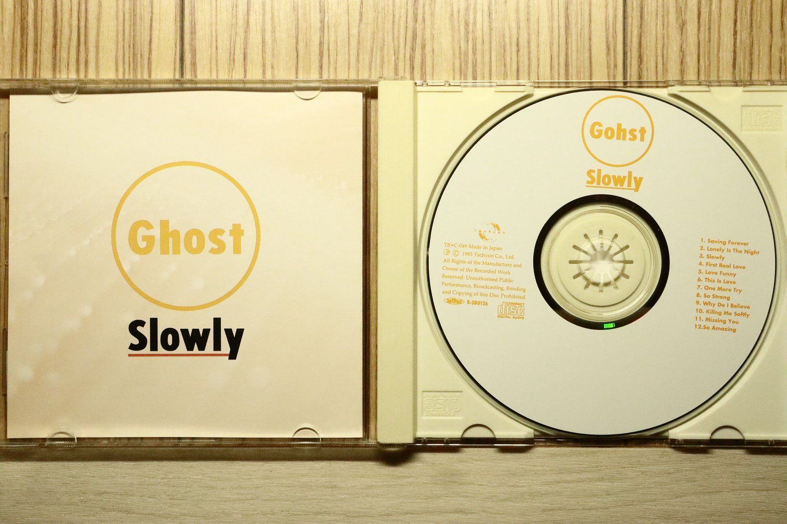 中古CD☆ゴースト/Ghost□ Slowly 【TRC049/+++++++P52063】P52063