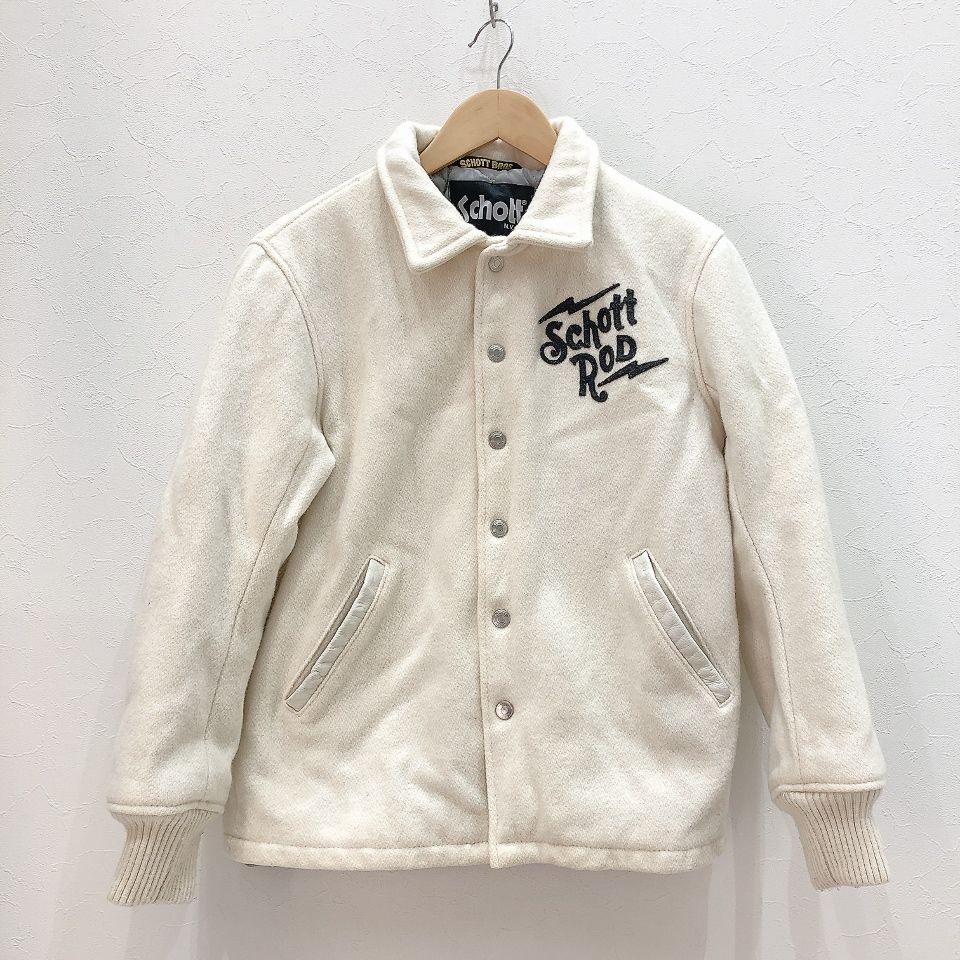 松前327 SCHOTT N.Y.C ショット メルトンジャケット ブルゾン 