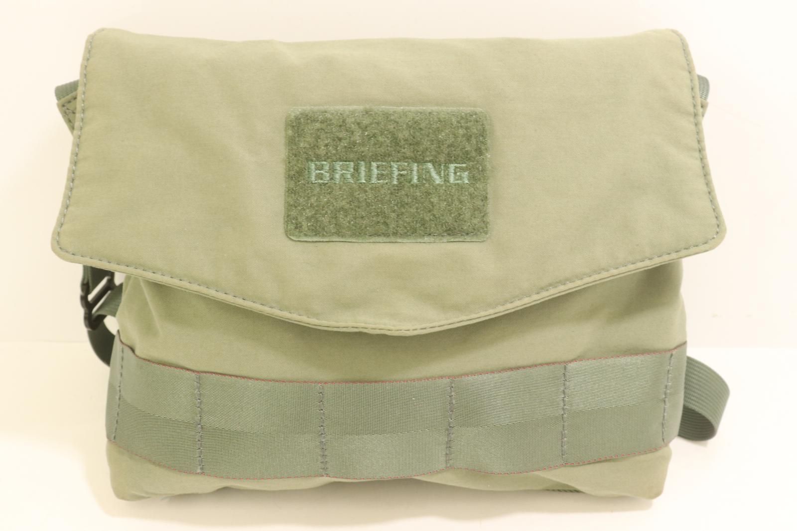 中古】 BRIEFING メンズショルダーバッグ -- FLAP SHOULDER MIL 
