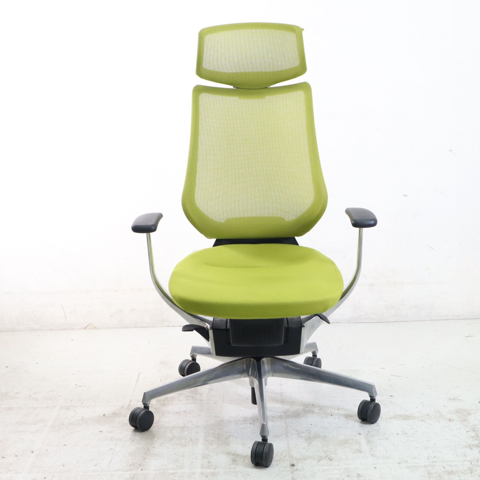 アルミ肘 オフィスチェア