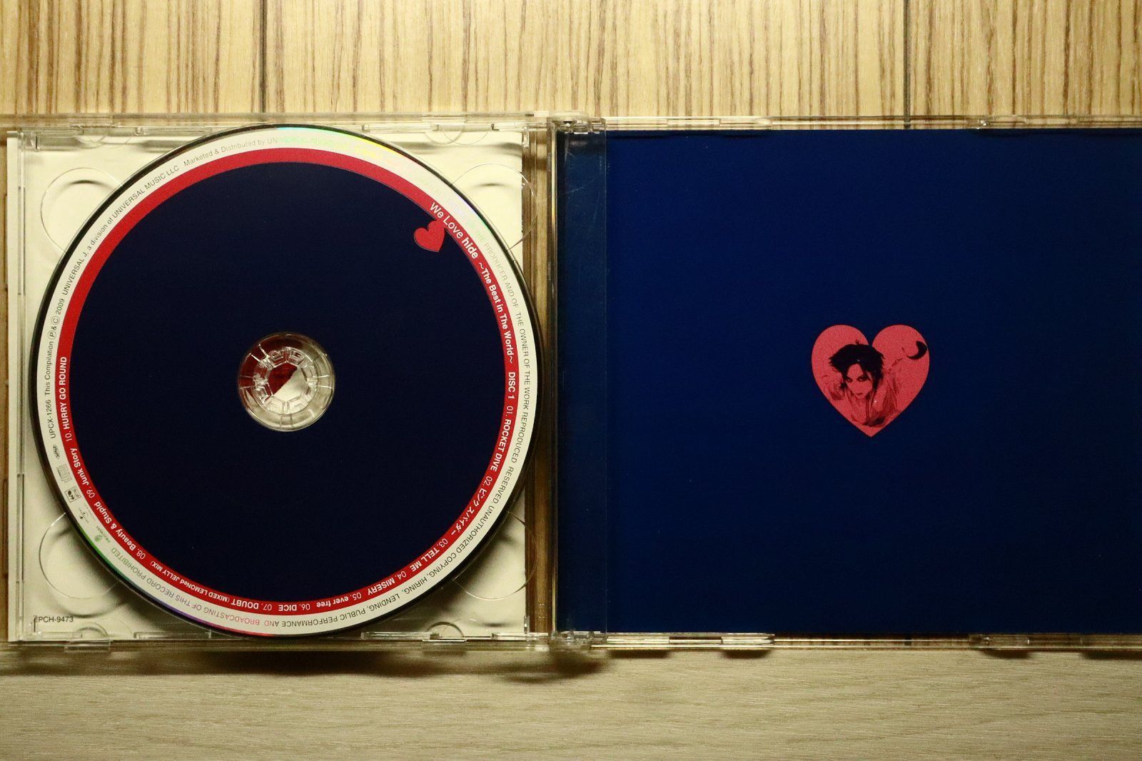 国内盤CD☆ヒデ/hide□ We Love hide~The Best in The World~(初回限定