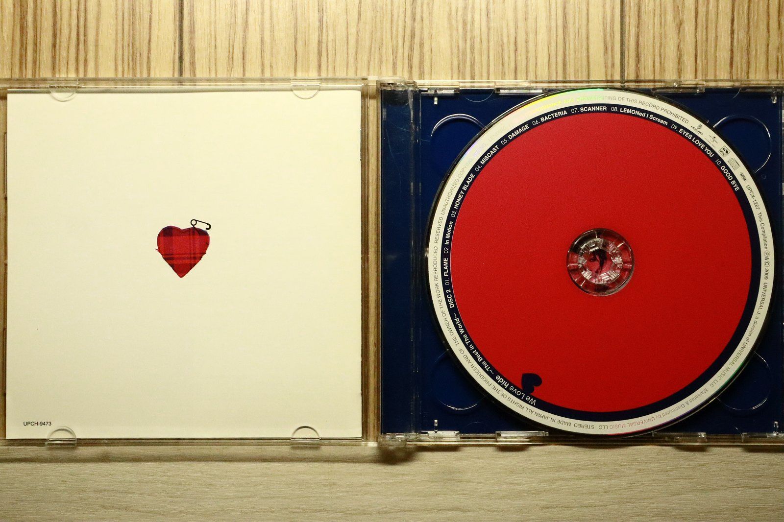 国内盤CD☆ヒデ/hide□ We Love hide~The Best in The World~(初回限定