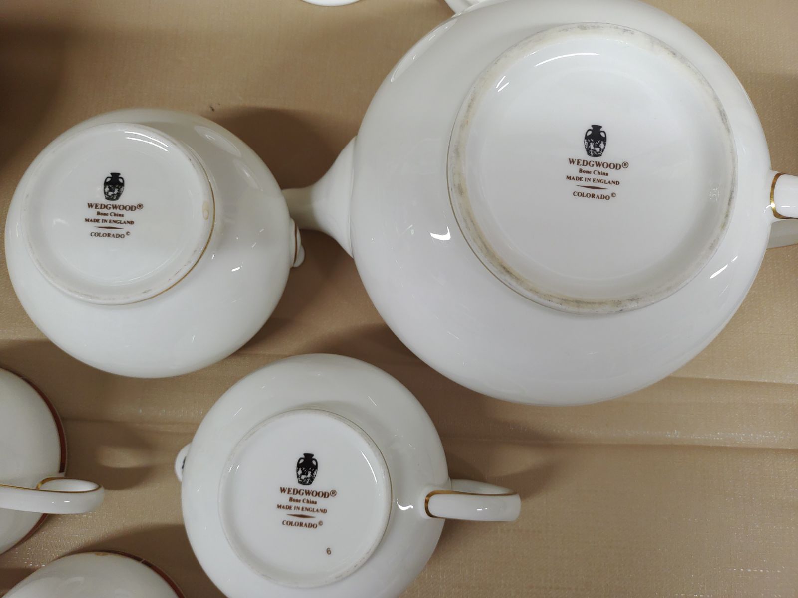 Wedgwood ウェッジウッド ティーセット コロラド』MCZ-05