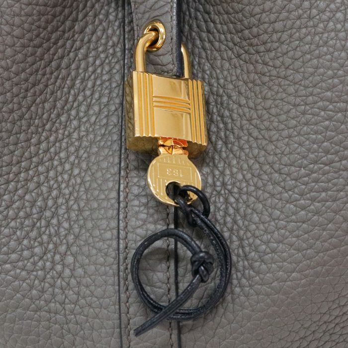 ABランク】 エルメス HERMES ピコタン ロック PM 18 トリヨン 