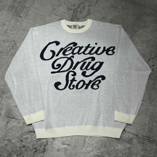 VERDY CREATIVE DRUG STORE SWEATER SIZE-XL ヴェルディー 