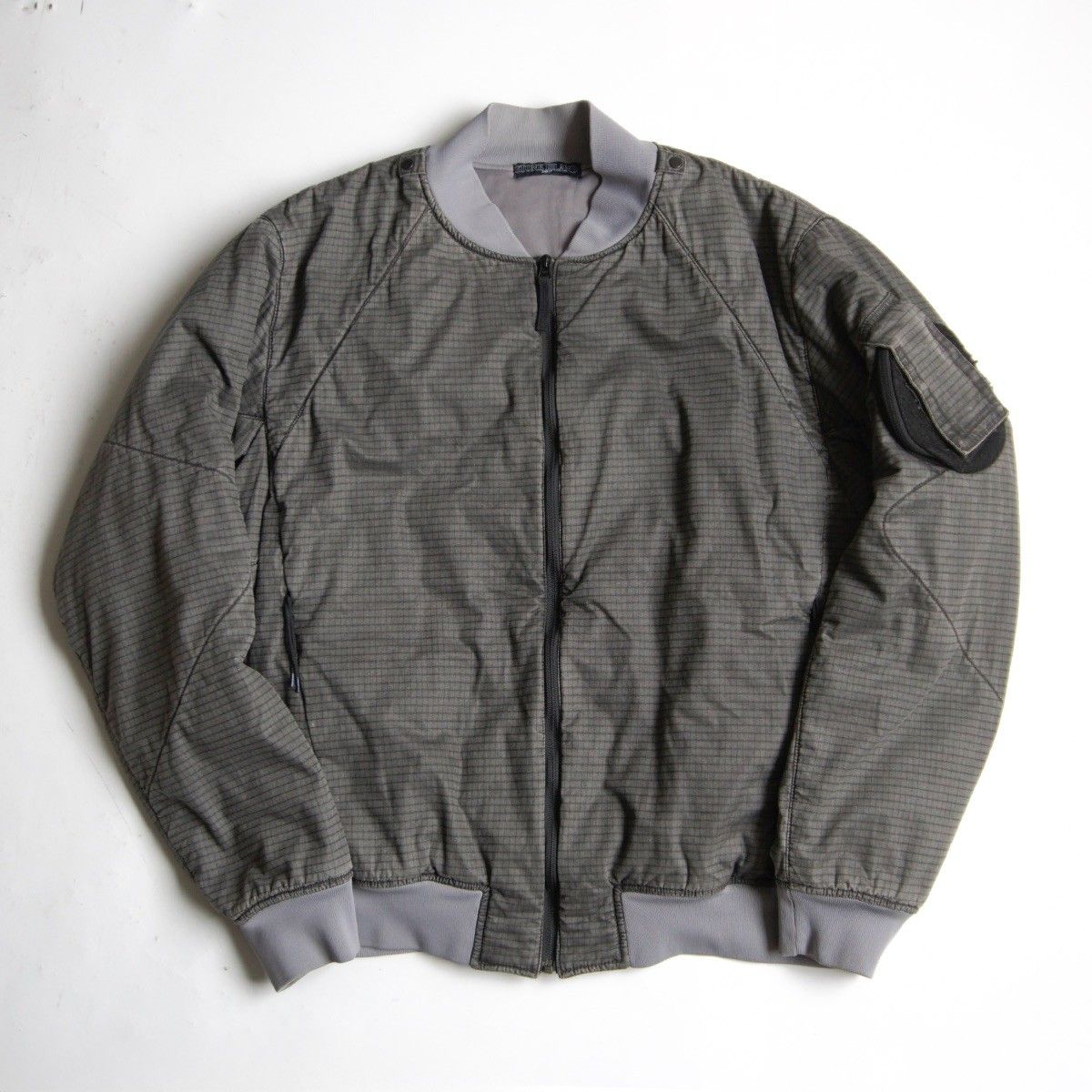 2010AW】STONE ISLAND SHADOW PROJECT【Grid Rip Stop Bomber Jacket 