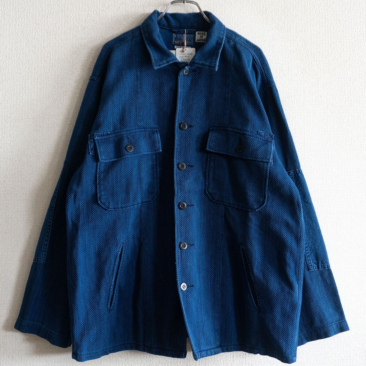 タグ付き未使用品】 BLUE BLUE JAPAN 【刺し子 カバーオール