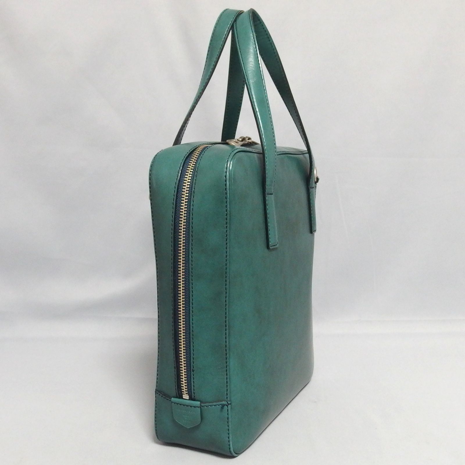 ☆HERGOPOCH ワキシングレザー 2Way ショルダー ハンドバッグ 06-UT 