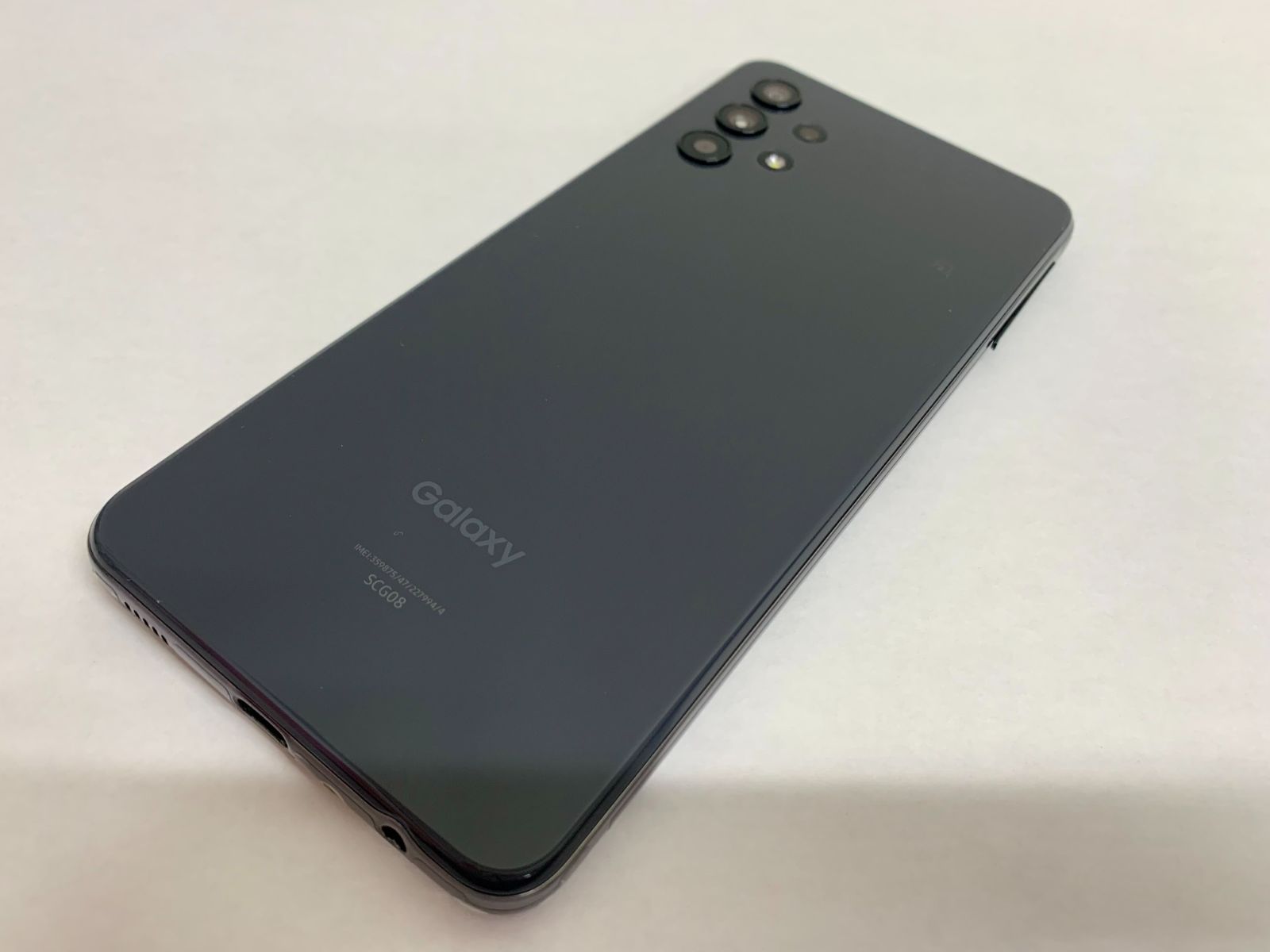 Galaxy A32 5G SCG08 オーサムブラック 良品 SIMフリー - メルカリ
