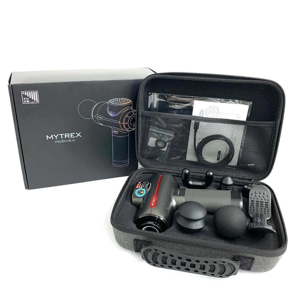MYTREX マイトレックス マッサージ器 REBIVE2 MT-RB2-24G ブラック