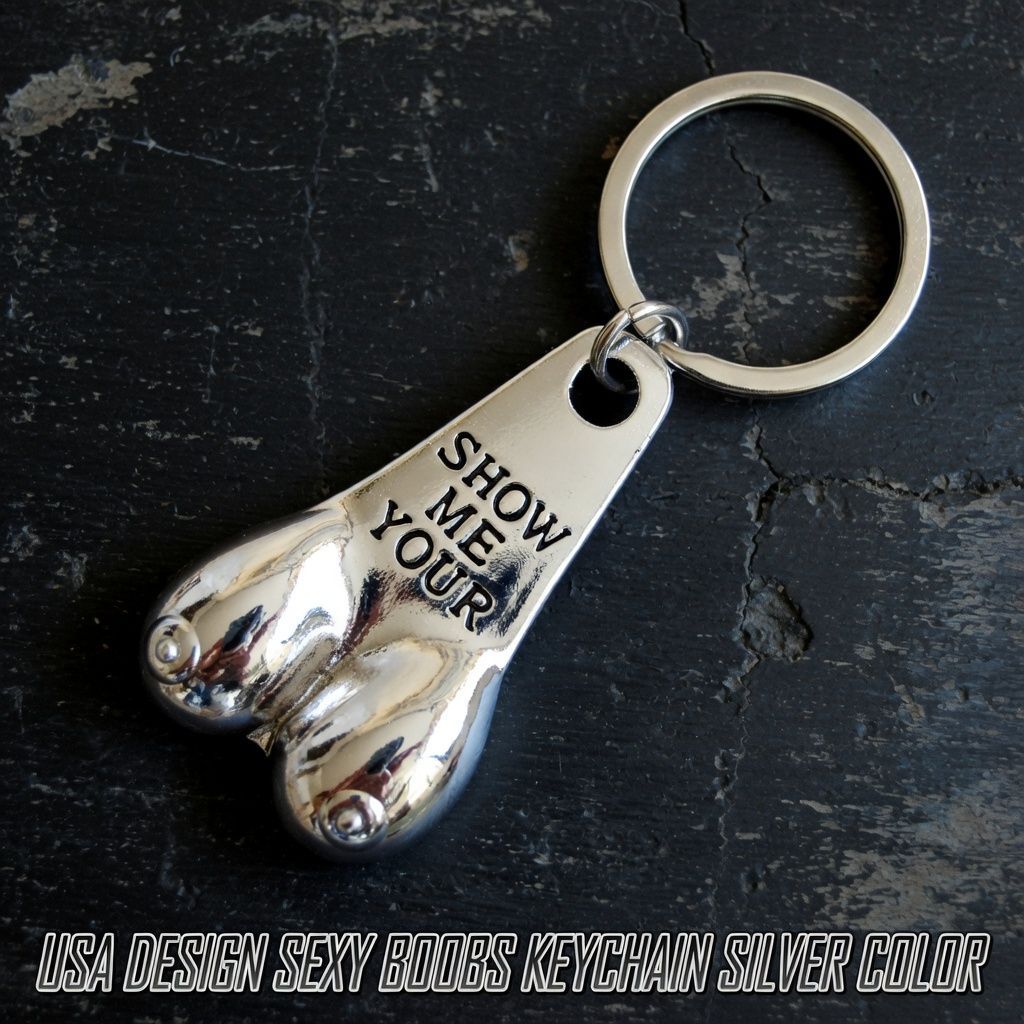 オッパイ USA DESIGN SEXY BOOBS KEYCHAIN セクシー おっぱい オッパイ