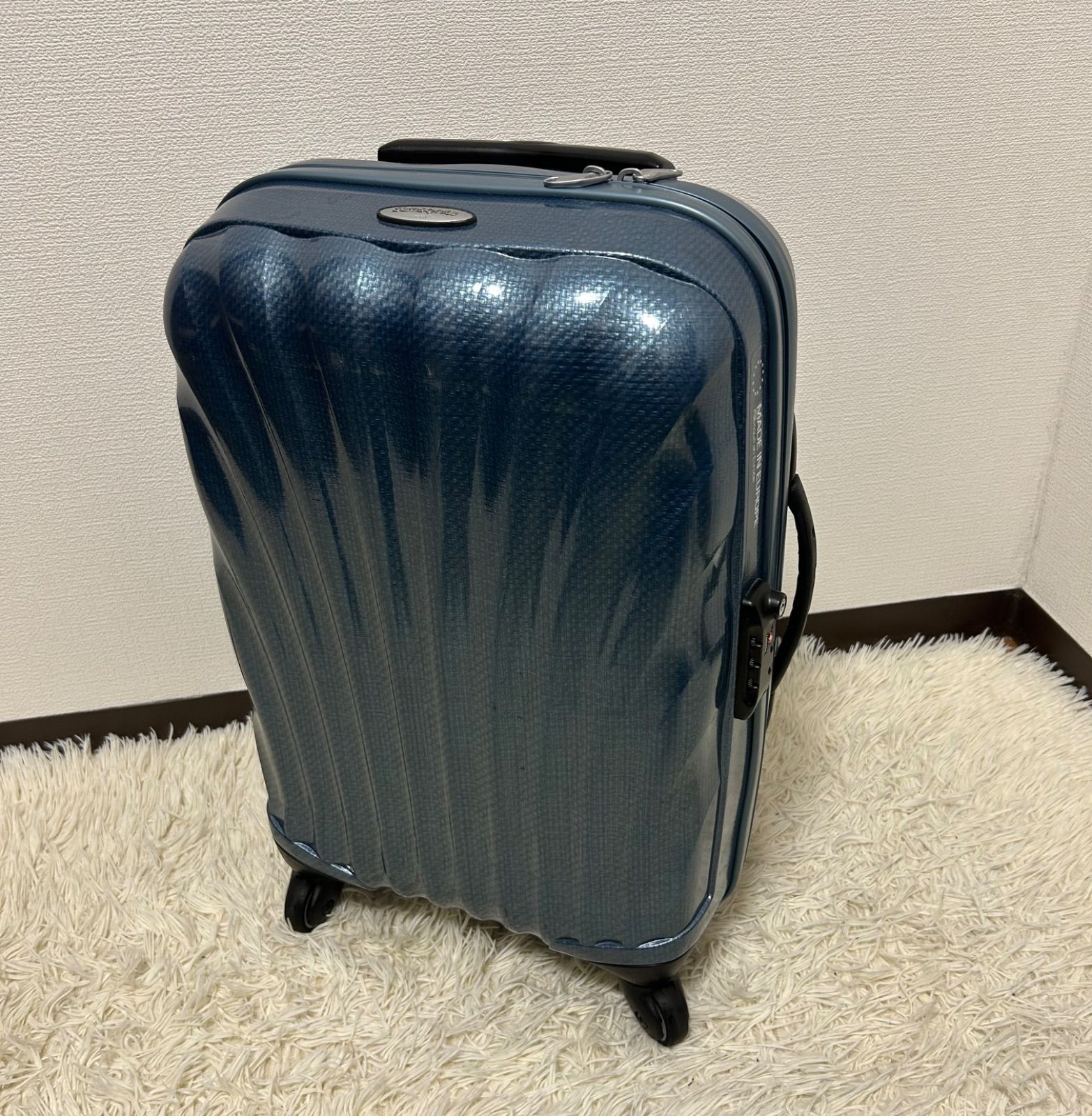サムソナイト コスモライト スピナー55 33L 機内持ち込み可能 ブルー 