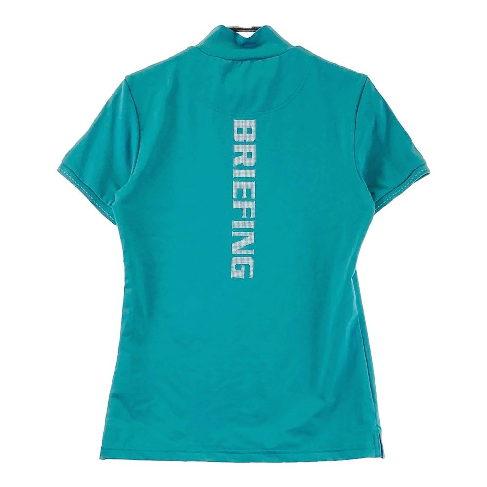 サイズ：XS BRIEFING GOLF ブリーフィング モックネック半袖Tシャツ