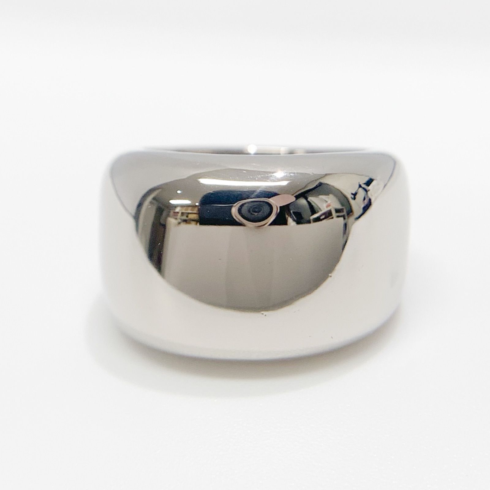 中古】CARTIER カルティエ ヌーベルバーグ リング 指輪 K18ホワイト 