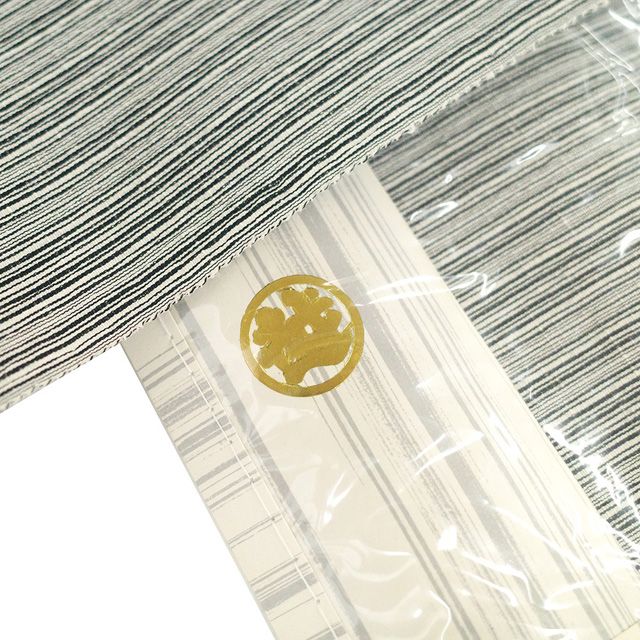 新古品】 御召 着物 着尺 反物 正絹 矢代仁 京都 享保5年創業 お召 先