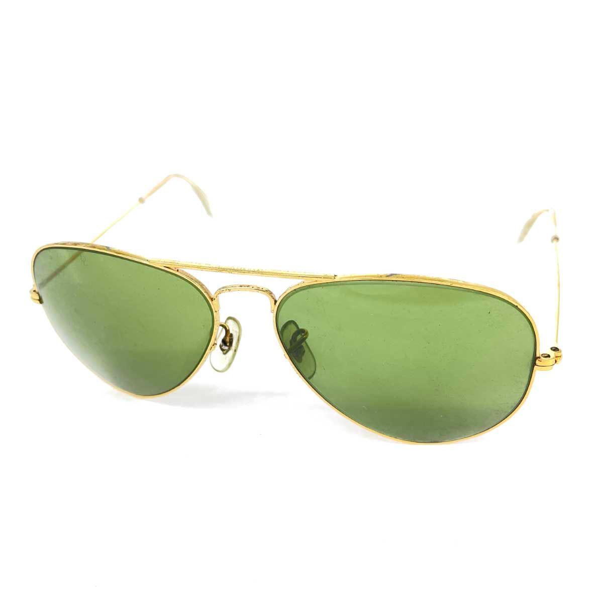 Ray-Ban ゴールド アビエーター サングラス Amazon.co.jp: 新しいRay 