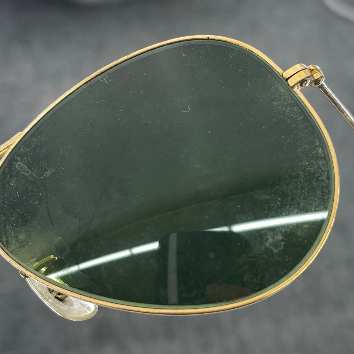 Ray-Ban レイバン サングラス/アビエーター   ボシュロム/USA製   ゴールドカラー メンズ / 241021000065 Ray-Ban レイバン サングラス/アビエーター ボシュロム/USA製 ゴールド