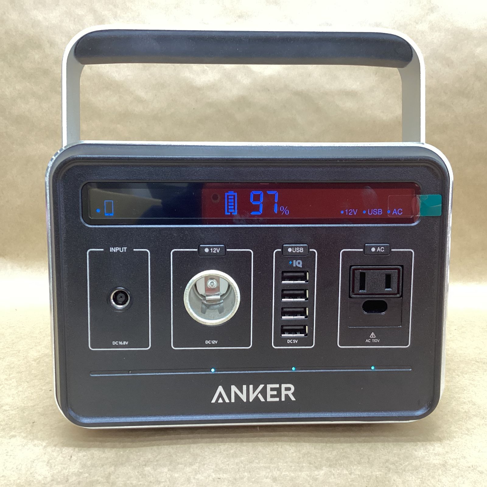 Anker ポータブル電源 PowerHouse A1701 434Wh AC100V対応 防災 