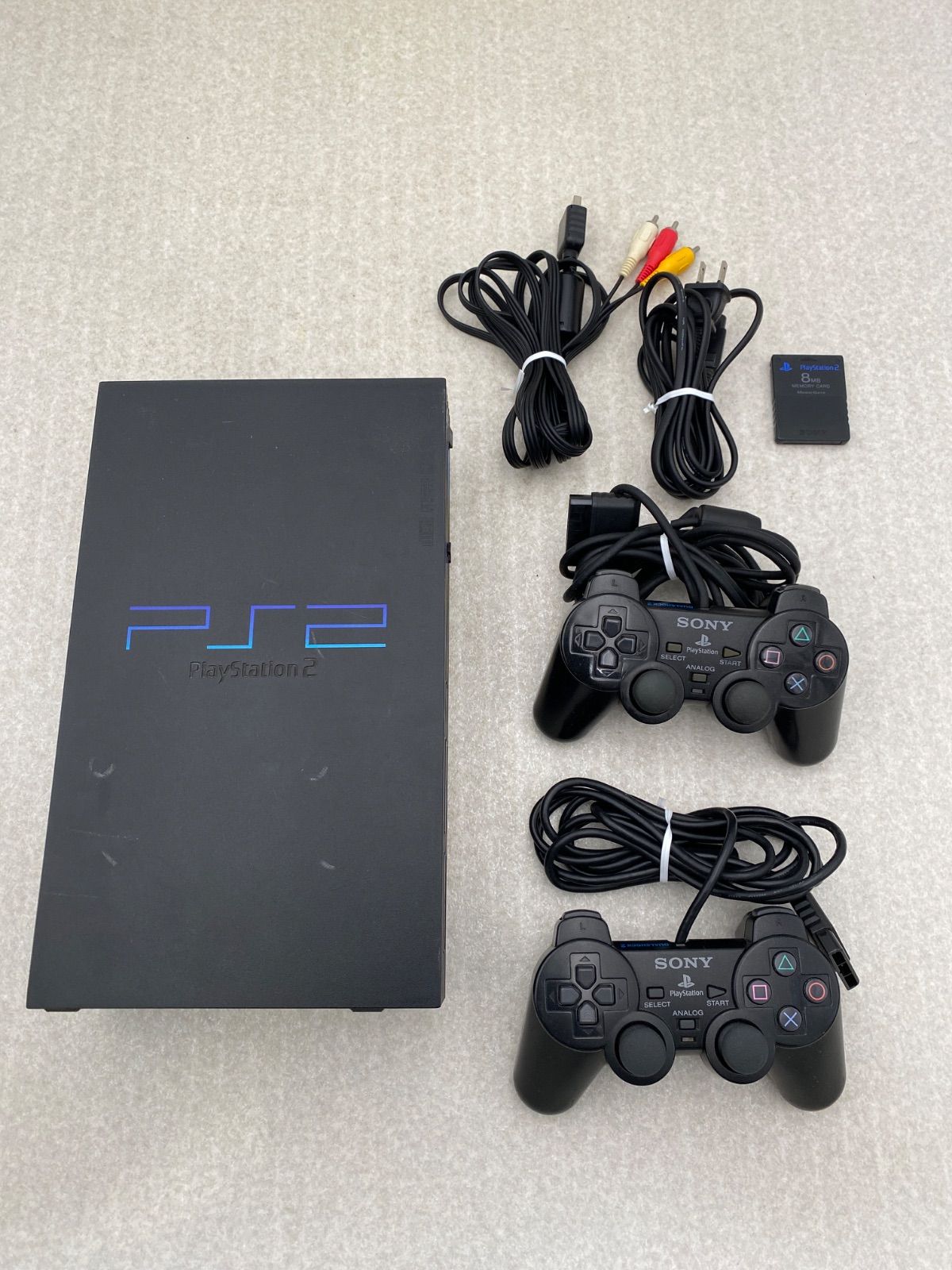 PlayStation 2 (SCPH-30000) 本体 コントローラー2点 - メルカリ PlayStation 2 (SCPH-30000) 本体 コントローラー2点 - メルカリ
