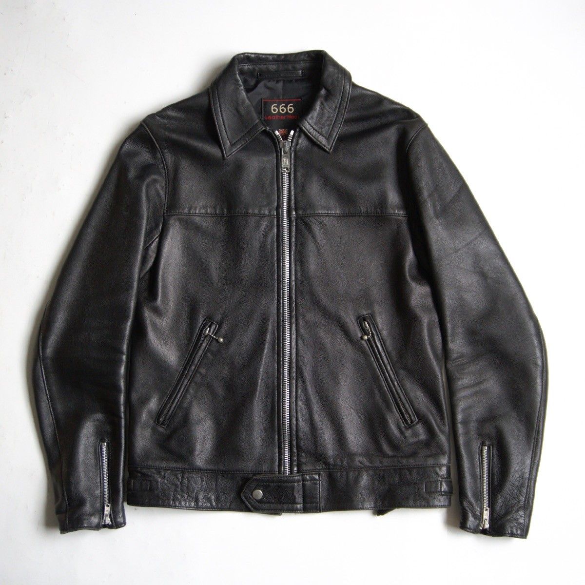 美品】666 triple six【シープスキン シングルライダース 美品】666 triple six【シープスキン シングルライダース