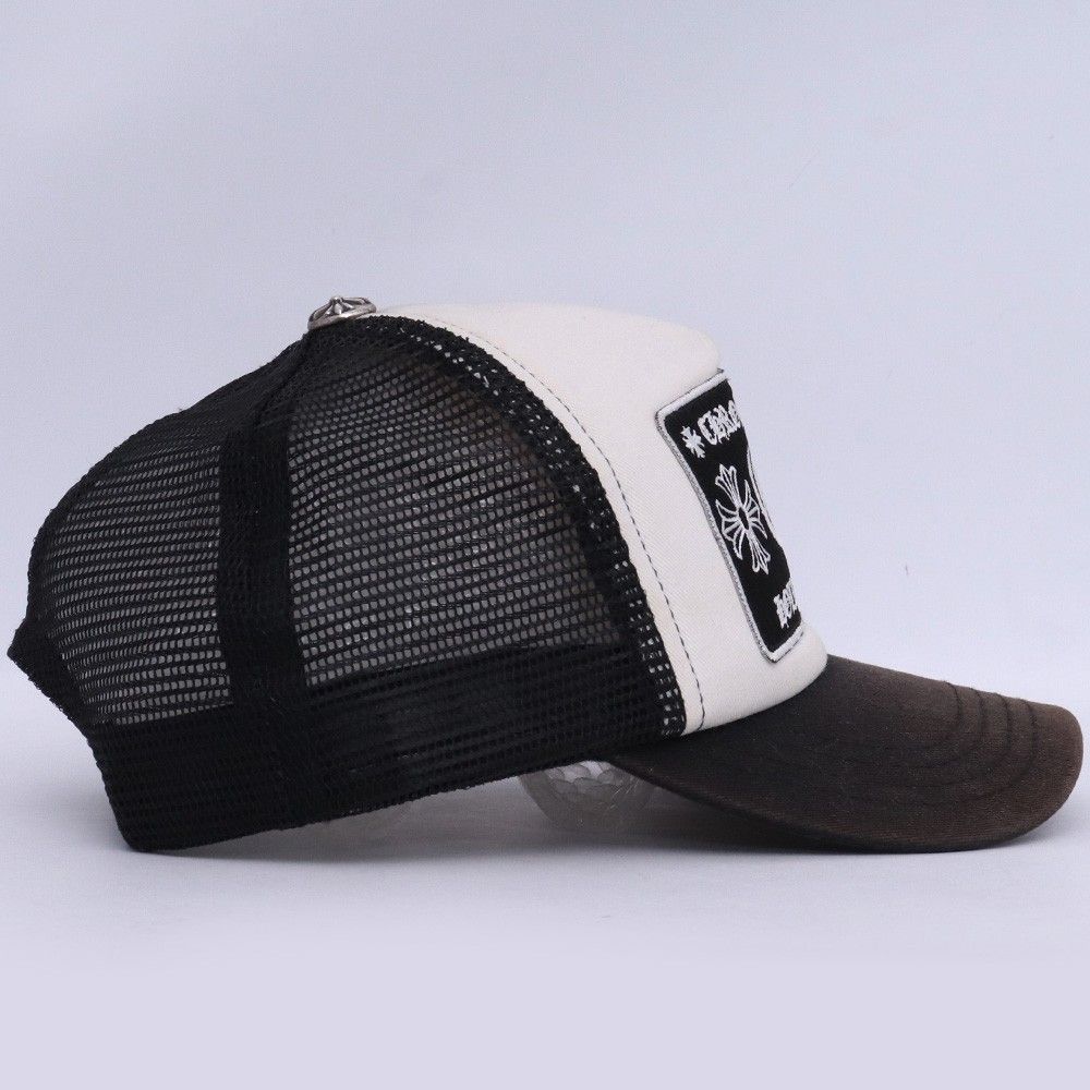 CHROME HEARTS CH トラッカーキャップ USA ブラック ホワイト 【公式通販】