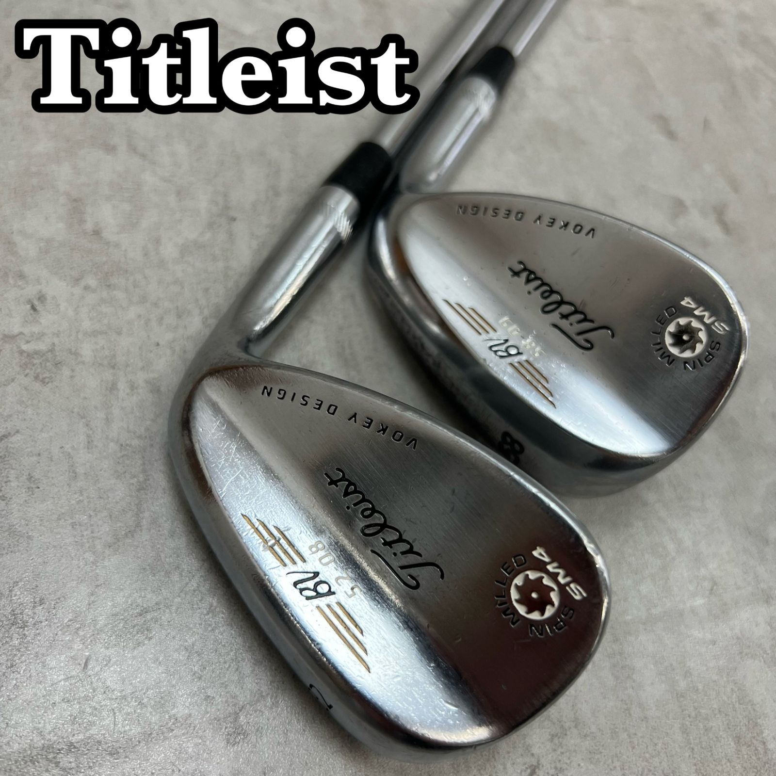 Titleist タイトリスト ボーケイ SM4 メンズゴルフ ウェッジ2本セット 