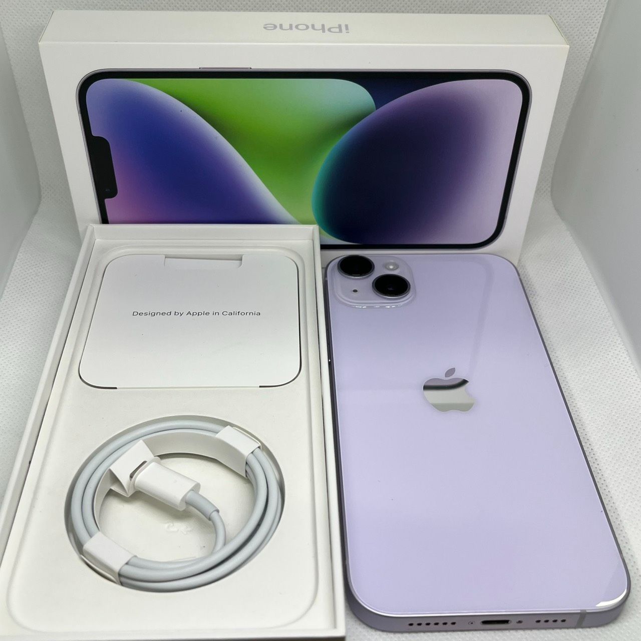 iPhone14Plus 128GB パープル SIMフリー- メルカリ