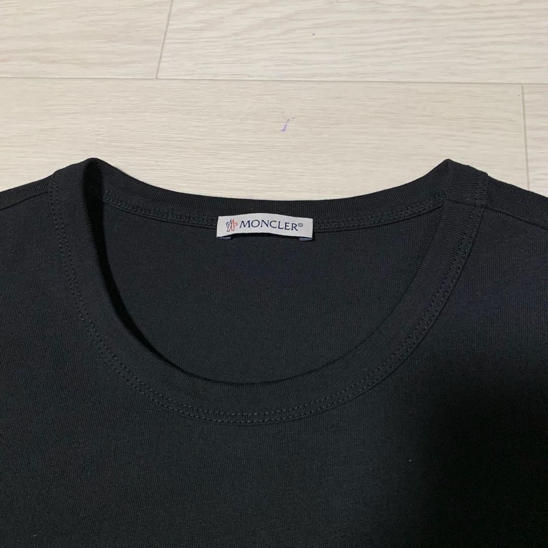モンクレール イエローロゴ Lプリント Tシャツ ブラック 5S175 - メルカリ