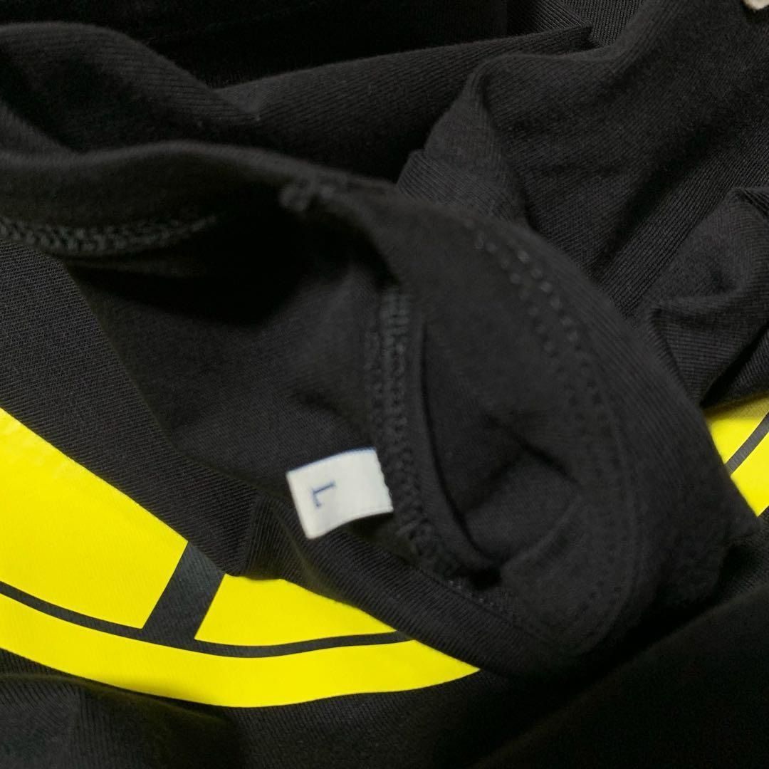 モンクレール イエローロゴ Lプリント Tシャツ ブラック 5S175 - メルカリ