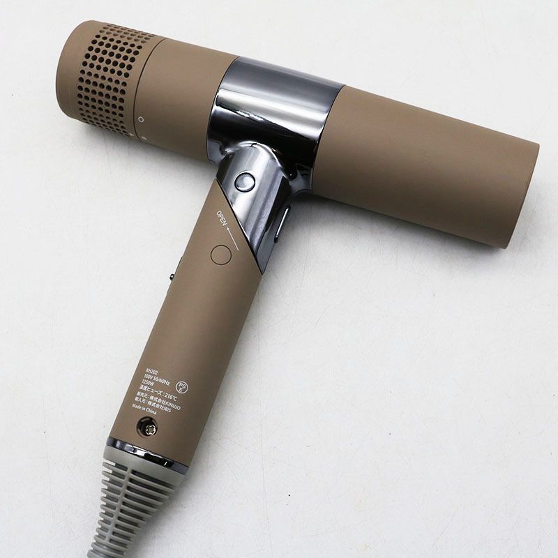 中古美品 絹女 KINUJO Hair Dryer KH202 モカ ヘアドライヤー ER8-03