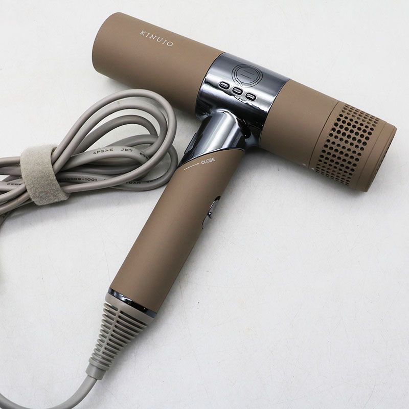 中古美品 絹女 KINUJO Hair Dryer KH202 モカ ヘアドライヤー ER8-03