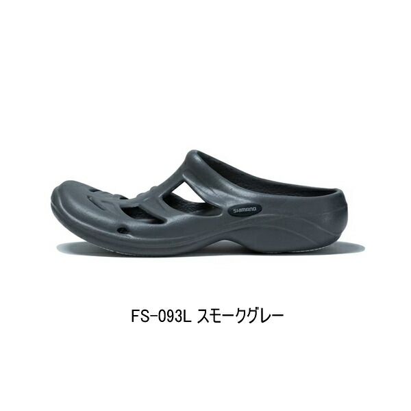 （26年3月新商品） シマノ イヴェアー マリンフィッシングサンダル FS-093L スモークグレー 3Lサイズ 4,309円