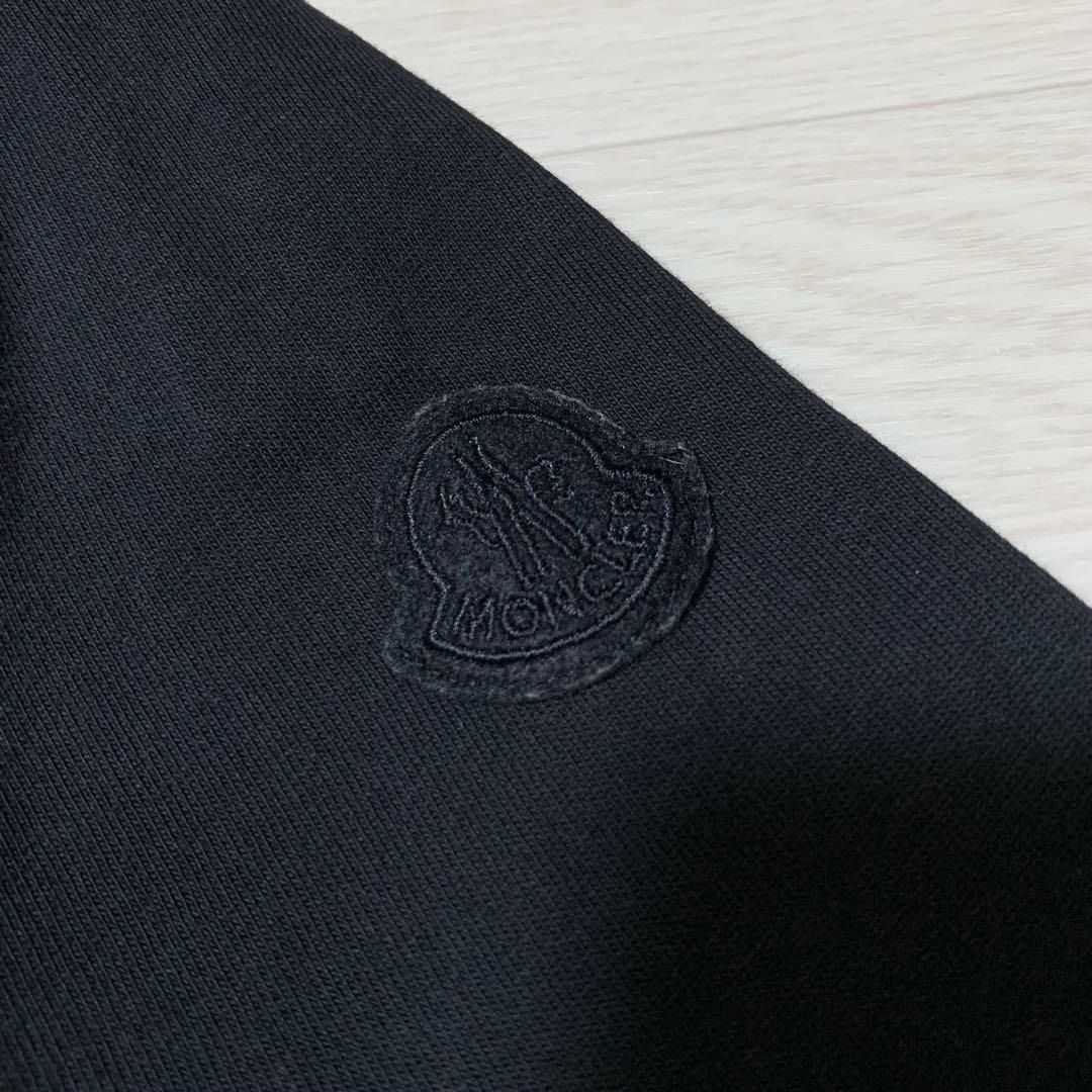 モンクレール 刺繍 フラグメント 黒Tシャツ M 国内正規品 5S176 - メルカリ