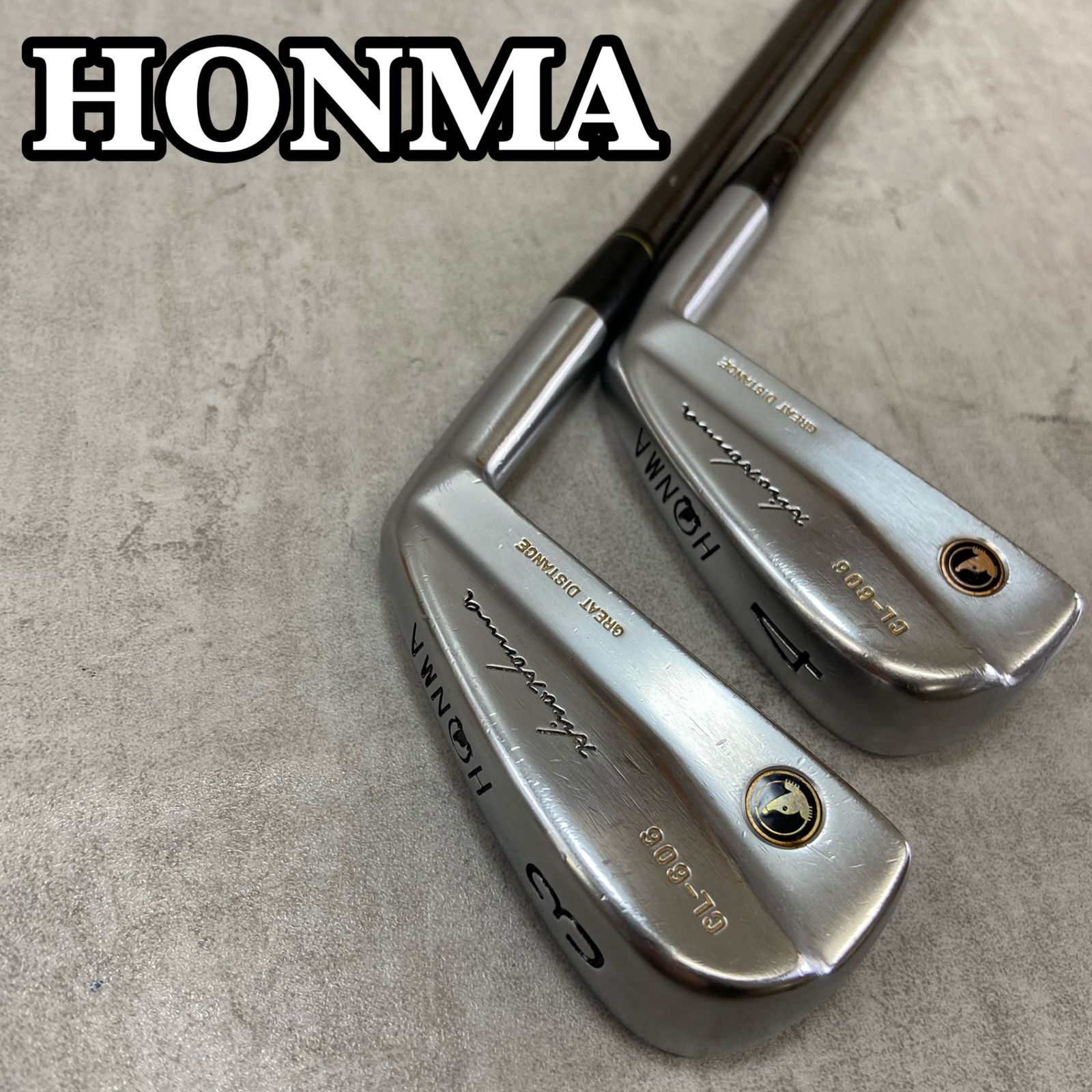 HONMA GOLF ホンマゴルフ CL-606 メンズゴルフ 3番 4番アイアン 2本 