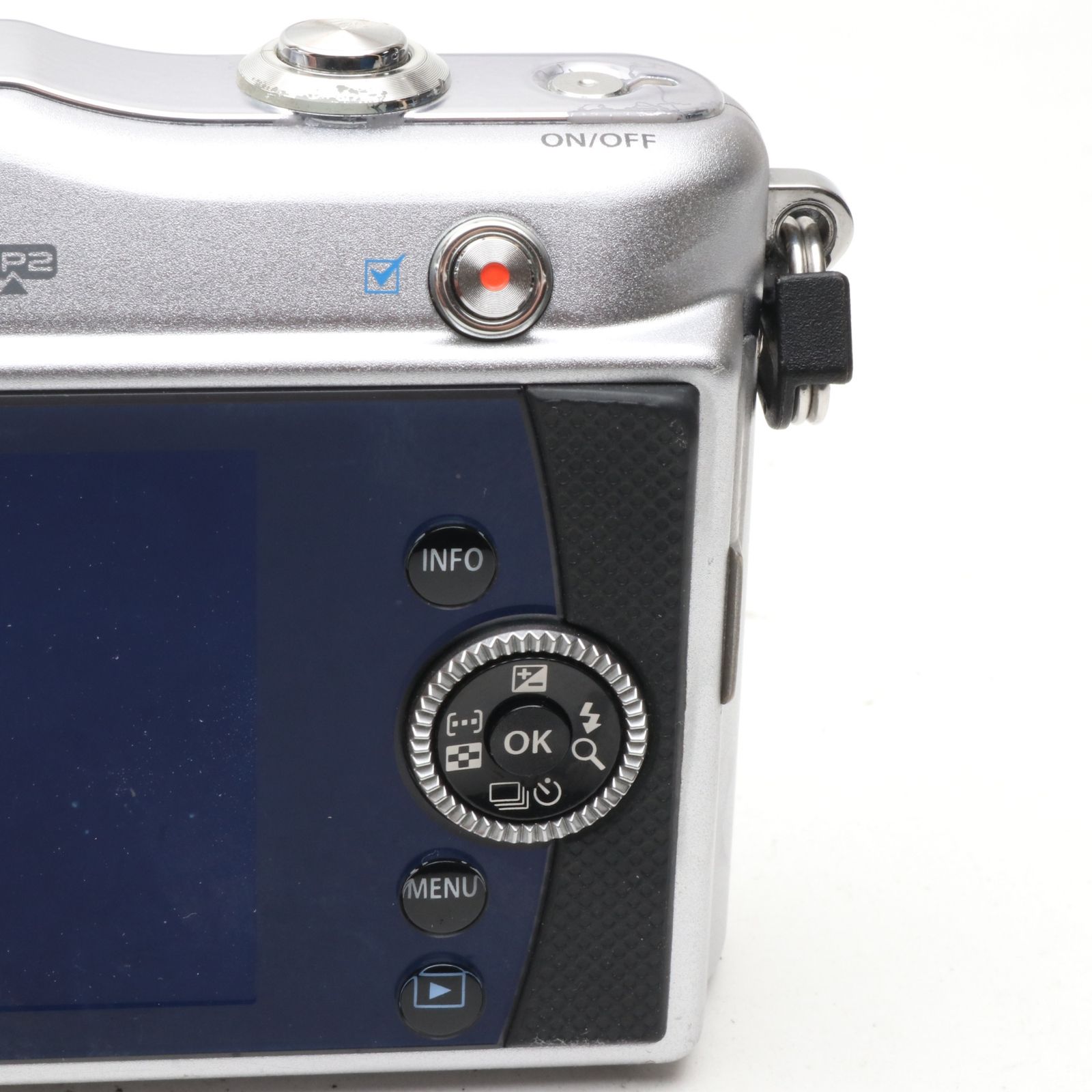 OLYMPUS PEN mini E-PM1 ボディ シルバー 〔マイクロフォーサーズ 